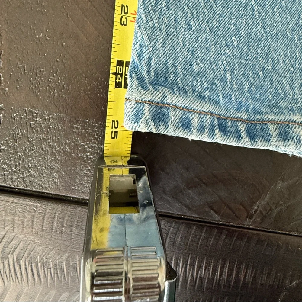 Madewell Women’s High Waisted Cropped Balloon Jeans Light Blue Wash Size 27 - Picture 15 of 15